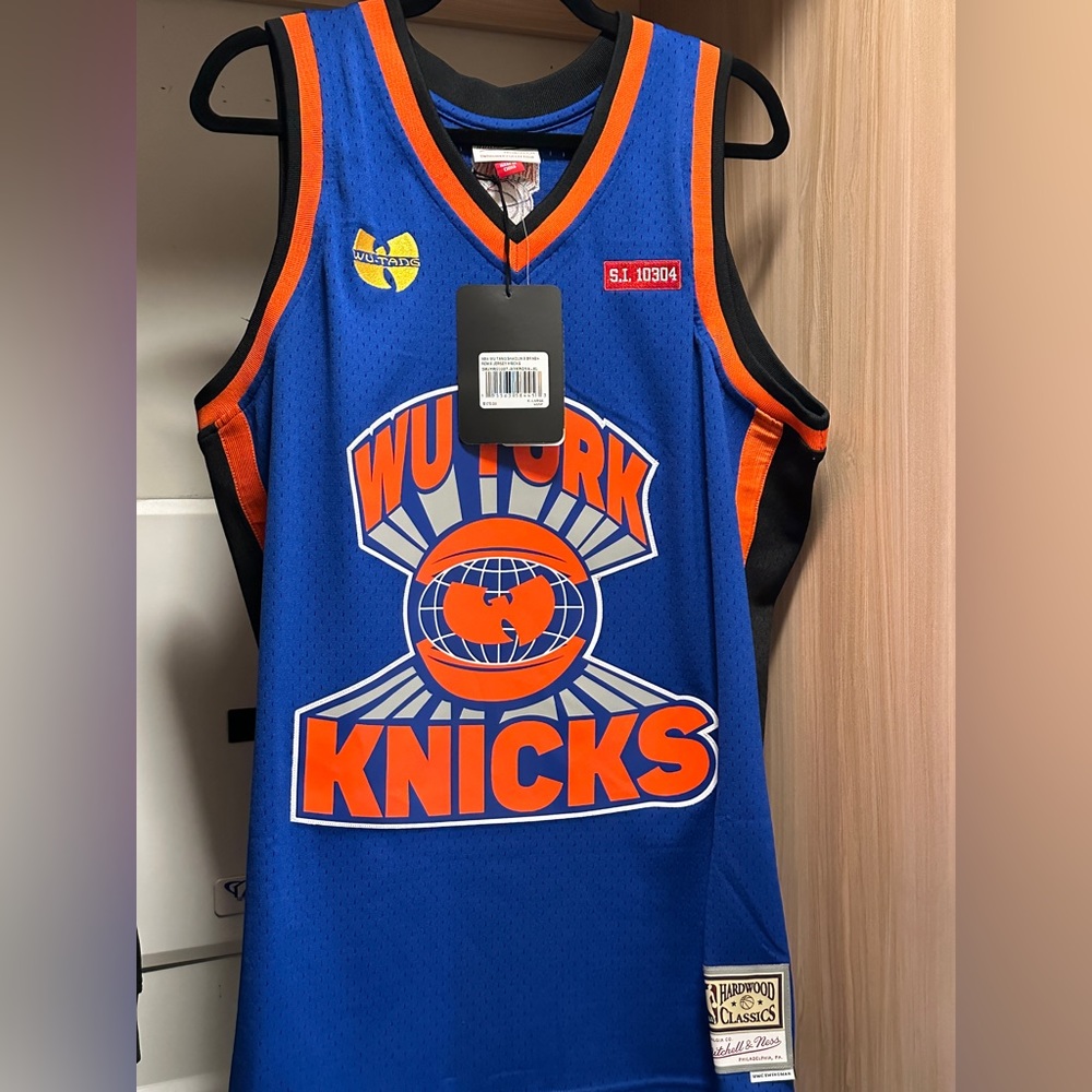 NBA x Wu Tang Shaolin x BR NBA remix jersey Knicks